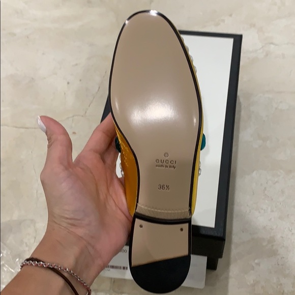 Gucci princetown gold embellished - Picture 5 of 9